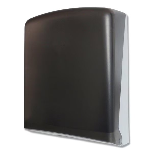 Folded Towel Dispenser, 11" x 4 1/2" x 14", Smoke, Gen, Mfr#: 330-02