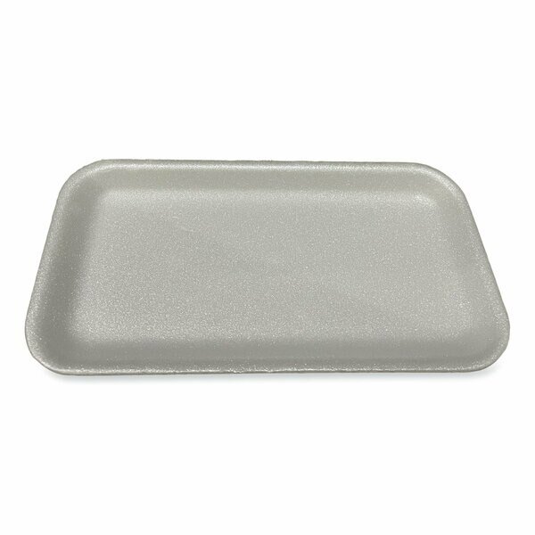 Meat Trays, #17S, 8.5 x 4.69 x 0.64, White, 500PK, Gen, Mfr#: 17SWH