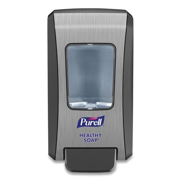 FMX-20 Soap Push-Style Dispenser, 2,000 mL, 6.5 x 4.65 x 11.86, Graphite/Chrome, 6PK, Purell, Mfr#: 5234-06