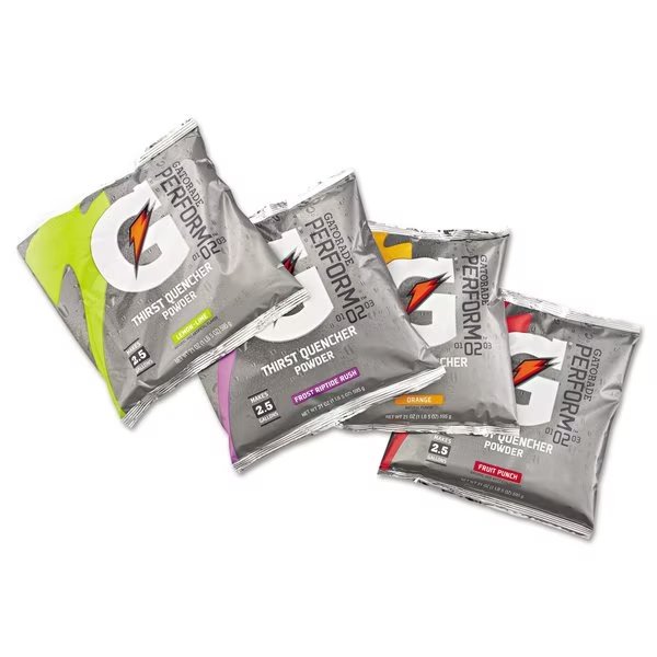 Frost Riptide Rush; Fruit Punch; Lemon-Lime; Orange, 32 PK, Gatorade, Mfr#: 03944