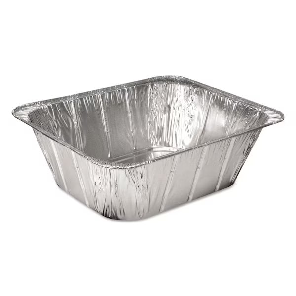 Aluminum Steam Table Pans, Half-Size Extra Deep, 4.19in. Deep, 10.31 x 12.69, 100PK, Hfa, Mfr#: 2014-50-100