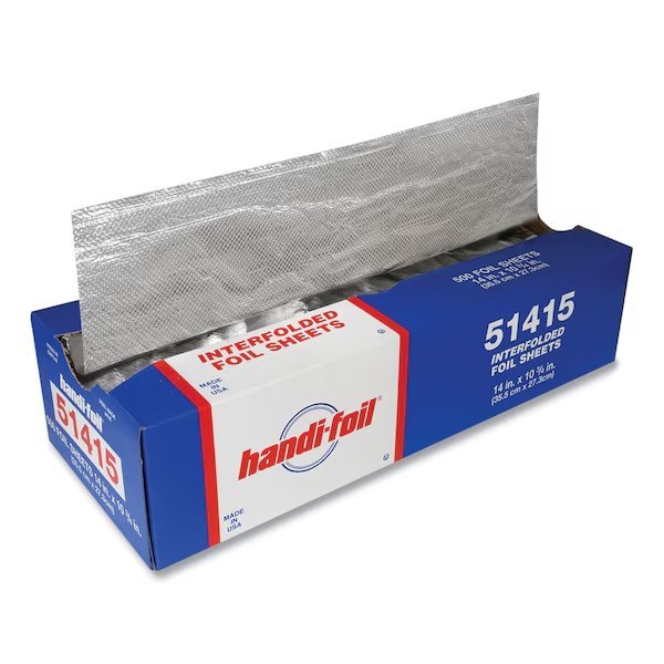 Interfolded Foil Sheets, 14 x 10.75, 6PK, Hfa, Mfr#: 51415