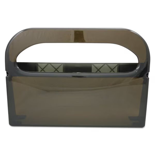 Health Gards Toilet Seat Cover Dispenser, Smoke, 16wx3-1/4dx11-1/2h, Hospeco, Mfr#: HG-1S