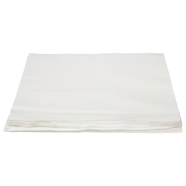 TASKBrand TopLine Linen Replacement Napkins, White, 16 x 16, PK1000, Hospeco, Mfr#: N-LRVDFBW