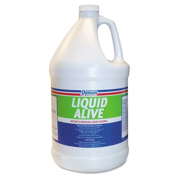 LIQUID ALIVE Odor Digester, 1 gal Bottle, PK4, Dymon, Mfr#: 33601