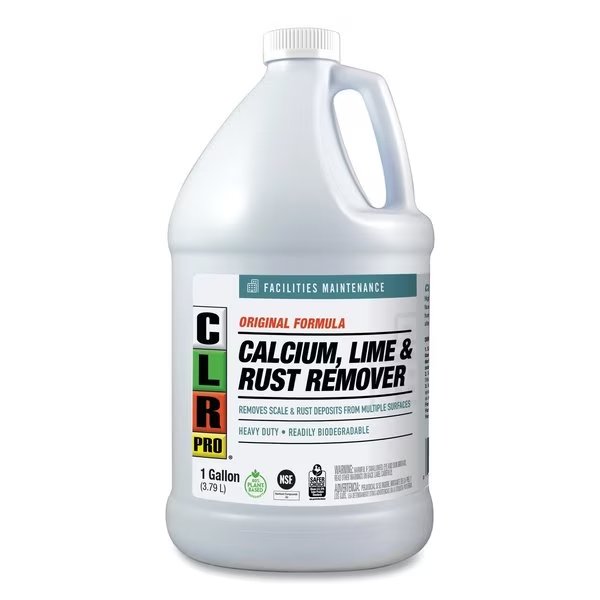 Calcium, Lime and Rust Remover, 1 gal Bottle, Clr Pro, Mfr#: CL-4PRO