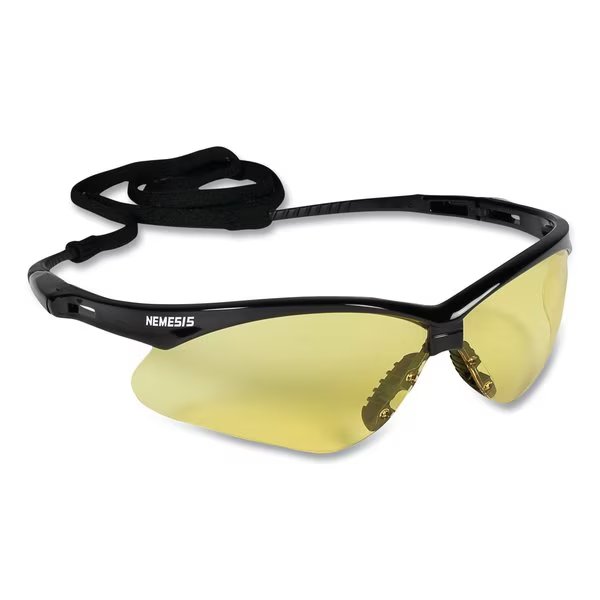 Safety Glasses, Amber 99.9% UVA/UVB/UVC, Kleenguard, Mfr#: KCC22476