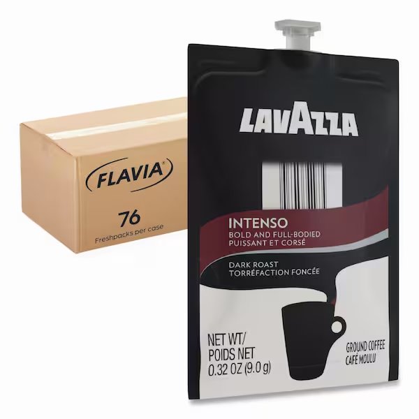 Intenso Coffee Freshpack, Intenso, 0.32 oz Pouch, 76PK, Flavia, Mfr#: 48106