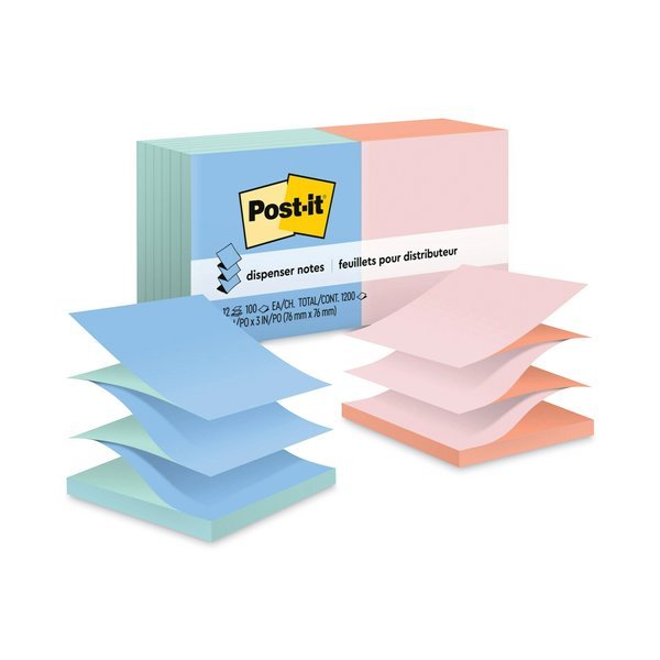 Note, Pop-Up, 3"x3", Ult, PK12, Post-It, Mfr#: R330-U-ALT