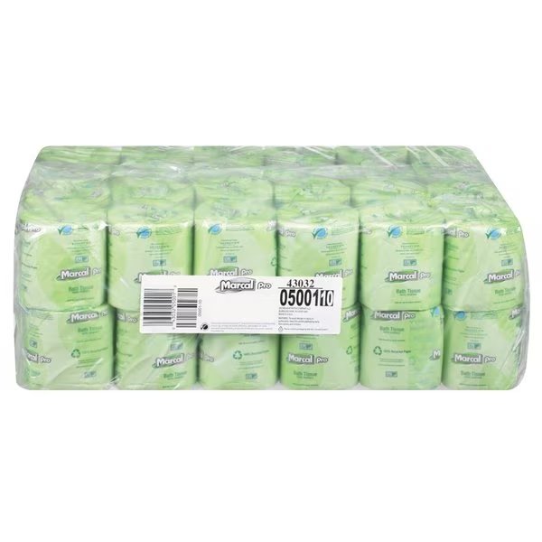 Standard, 504 Sheets, White, 48 PK, Marcal Pro, Mfr#: MAC 5001