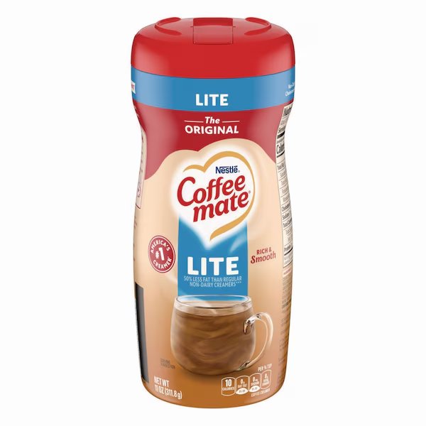 Coffee-mate Lite Powdered Creamer, 11 oz., Coffee Mate, Mfr#: 005000074185