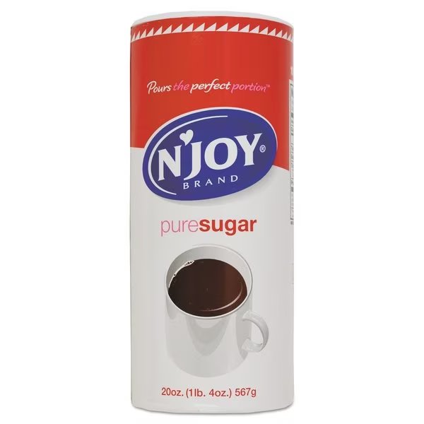Food, Sugar Canst, 20Oz, PK3, Njoy, Mfr#: NJO 94205