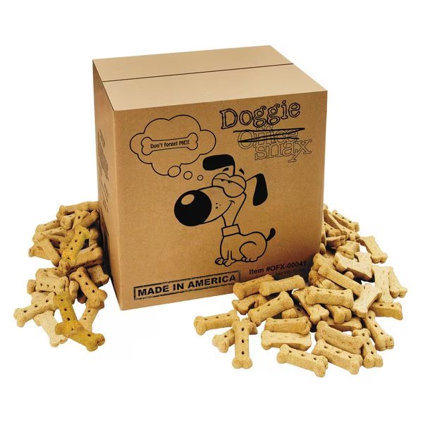 Doggie Biscuits, 10 lb Box, Office Snax, Mfr#: 00041