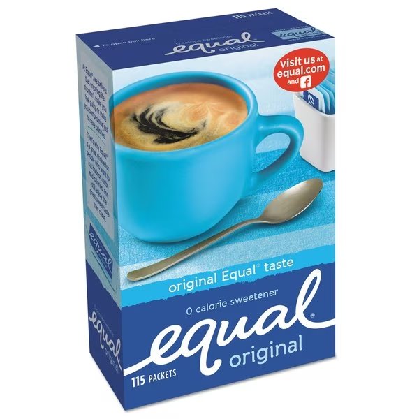 Sweetener Packets, 1 G Packet, PK115, Equal, Mfr#: 20015445