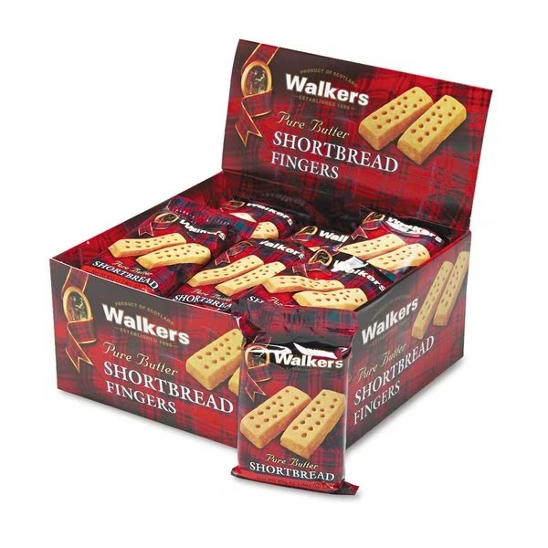 Shortbread Cookies, 24 PK, Walkers, Mfr#: W116