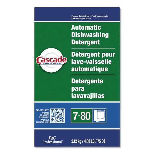 Automatic Dishwasher Powder, PK7, Cascade, Mfr#: PGC 59535