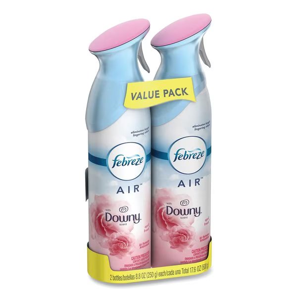 AIR, Downy April Fresh, 8.8 oz Aerosol Spray, PK2, 2PK, Febreze, Mfr#: 97812