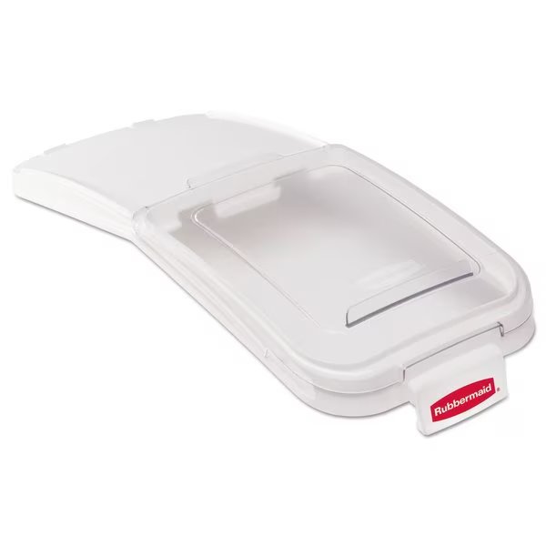 ProSave Bin Replacement Lid & Scoop, 12 1/10w x 29d x 1 9/10h, Clear, Rubbermaid Commercial, Mfr#: FG9F7700CLR