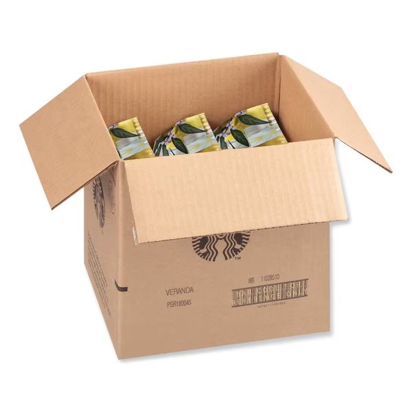Veranda Blend Coffee, Whole Bean, 1 lb Bag, 6PK, Starbucks, Mfr#: SBK12523486CT