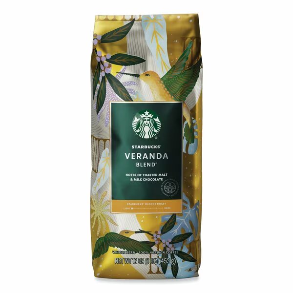 Veranda Blend Coffee, Whole Bean, 1 lb Bag, Starbucks, Mfr#: 12523486