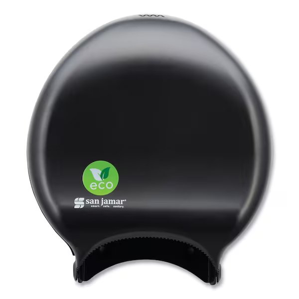 Ecological Green Tissue Dispenser, 16.75 x 5.25 x 12.25, Black, San Jamar, Mfr#: R2000REBK