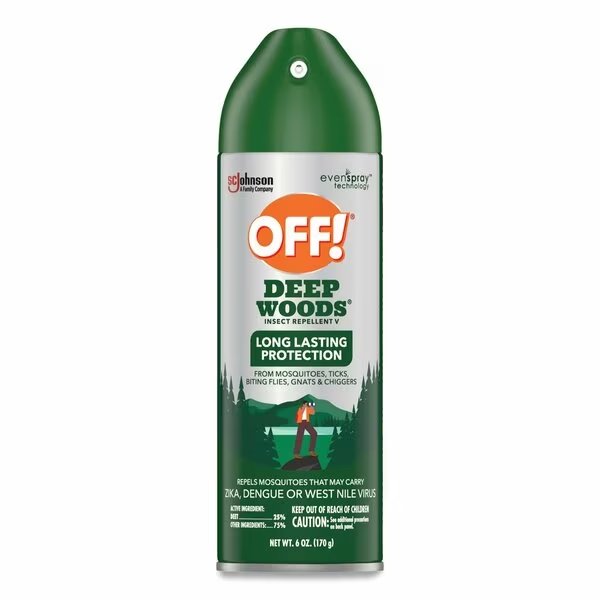 Deep Woods Insect Repellent, 6 oz Aerosol, PK12