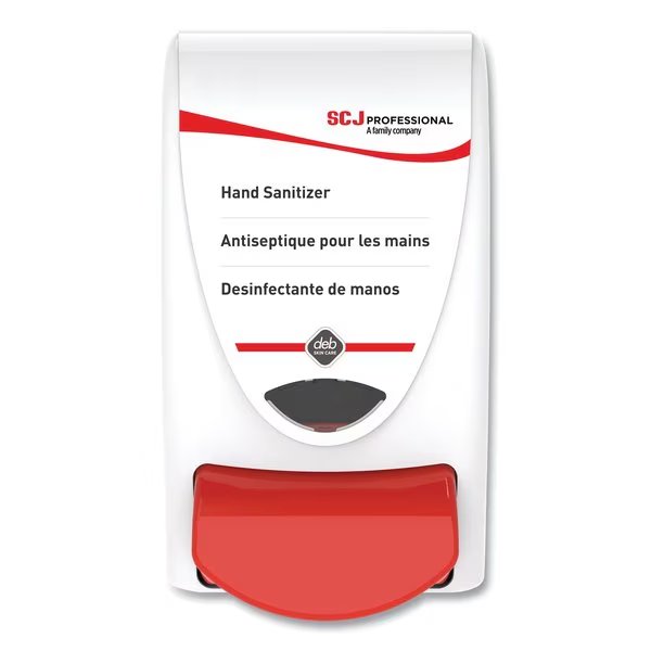 Hand Sanitizer Dispenser, 1 Liter Capacity, 4.92 x 4.6 x 9.25, White, 15/Carton, Sc Johnson Professional, Mfr#: 5010424017091