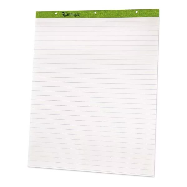 Flip Charts, 27 x 34, White, 50 Sheets, PK2, Ampad, Mfr#: 24-034R