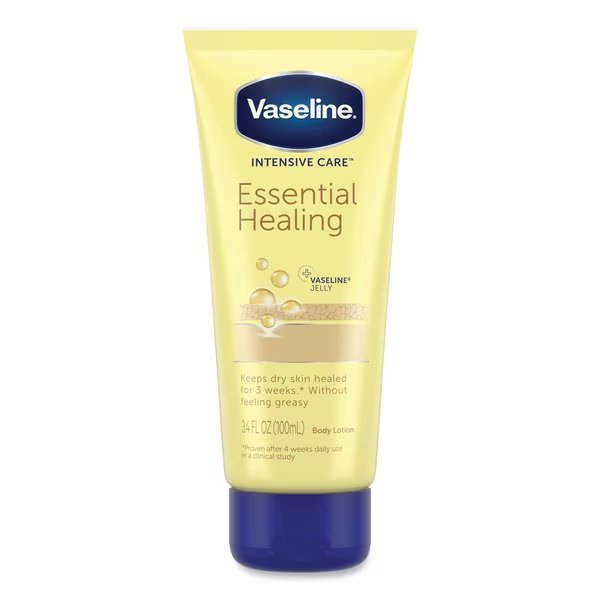 Intensive Care Essential Healing Body Lotion, 3.4oz Squeeze Tube, PK12, Vaseline, Mfr#: 10305210044484