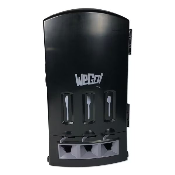 Dispenser, 13.39 x 15.75 x 23.62 Black, Wego, Mfr#: 56102200