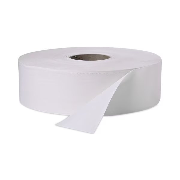 Bath Tissue, Jumbo, 2 Ply, Continuous Sheets, White, 12 PK, Windsoft, Mfr#: WIN 202