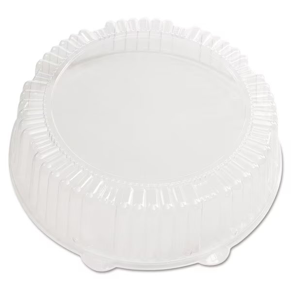 Caterline Dome Lids, Plastic, 12" Diameter, 2 3/4" High, Clear, PK25, Wna, Mfr#: WNA A12PETDM