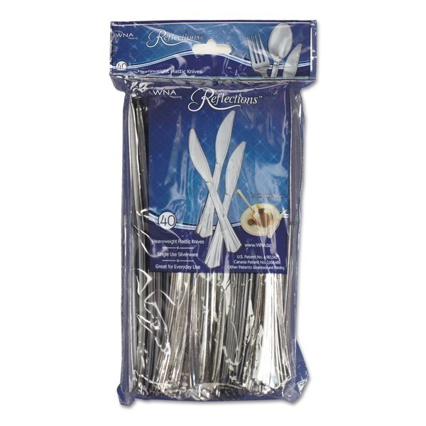 Disposable Knife, Bagged, Silver, Pk40, Wna, Mfr#: REF320KN