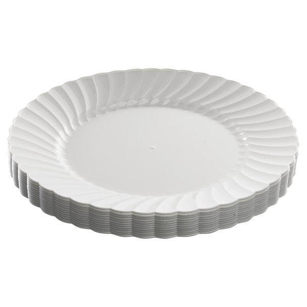 Classicware, Plates, Plastic, White, PK180, Wna, Mfr#: WNA RSCW91512W