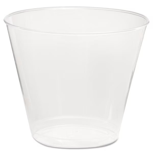 Comet Plastic Tumbler, 5 oz., Clear, Squat, PK1000, Wna, Mfr#: WNA T5S
