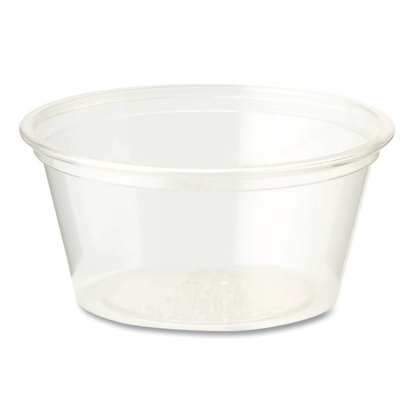 PLA Clear Cold Cups, Souffle, 2 oz, Clear, PK2000, World Centric, Mfr#: CPCS2S