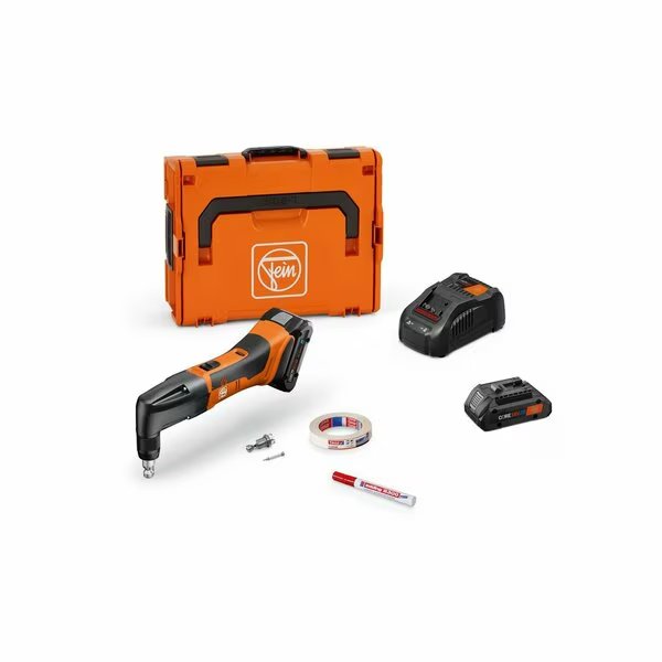 ABLK 18 1.3 CSE AS Cordless Nibbler Set for up to 17 gauge thickness, Fein, Mfr#: ABLK 18 1.3 CSE AS Set