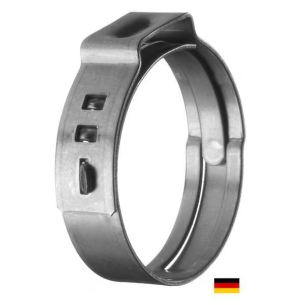 1.5" ID PVC Hose Clamp, Flux, Mfr#: 24-ZORO0036