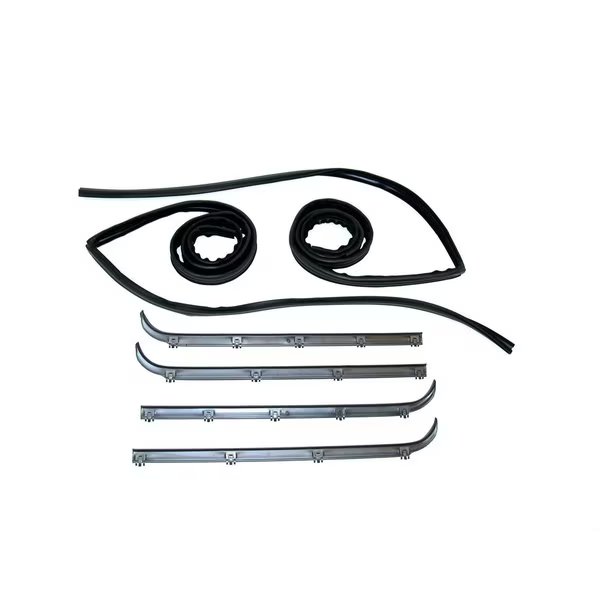 Kf2007 - 1987-1996 Ford Bronco Belt Weatherstrip--Window Channel Kit, Fairchild Industries, Mfr#: KF2007