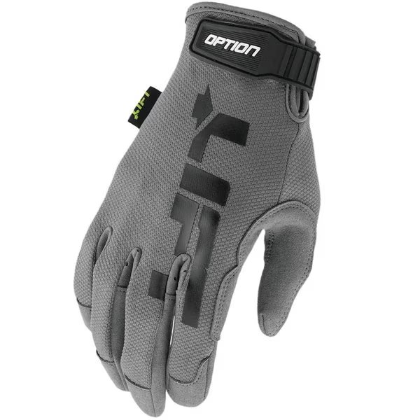 OPTION Glove Grey Synthetic Leather with Air Mesh, Lift Safety, Mfr#: GON-17YY1L