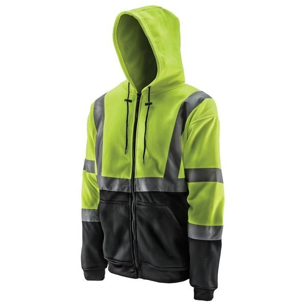 LIFT VizPro Hoodie HiVizBlack, Lift Safety, Mfr#: AVH-17HVK3L