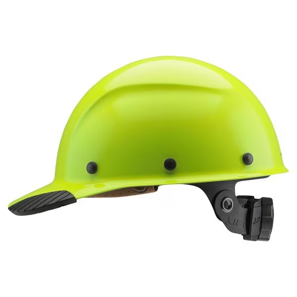 DAX Fiber Resin Cap Brim Yellow, Lift Safety, Mfr#: HDFC-18HV