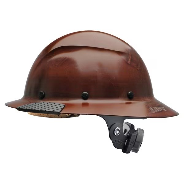 DAX Fiber Resin Full Brim Black, Lift Safety, Mfr#: HDF-15KG