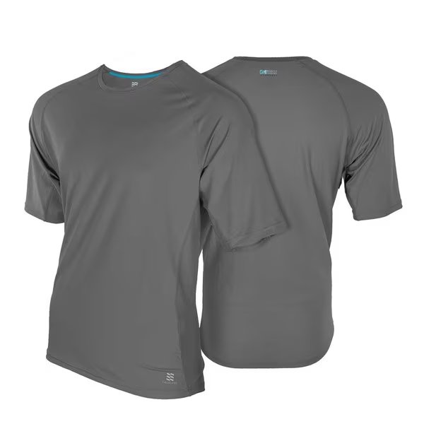 Men's Drirelease Mobile Cooling Short Sleeve Shirt, Morel Gray, SM, Mobile Cooling, Mfr#: MCMT02340221