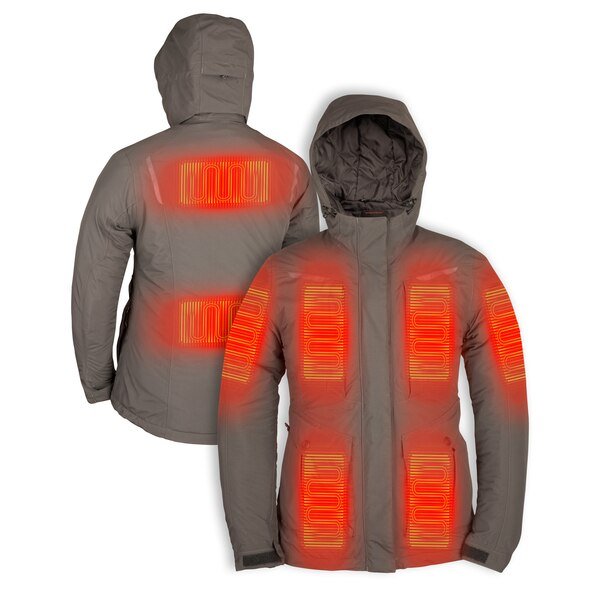 Women's Thyme Heated Parka, Bluebooth, XS, 12V, Mobile Warming, Mfr#: MWWJ13270120