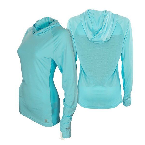 Woman's Drirelease Mobile Cooling Hoodie, Sky Blue, MD, Mobile Cooling, Mfr#: MCWT03400321