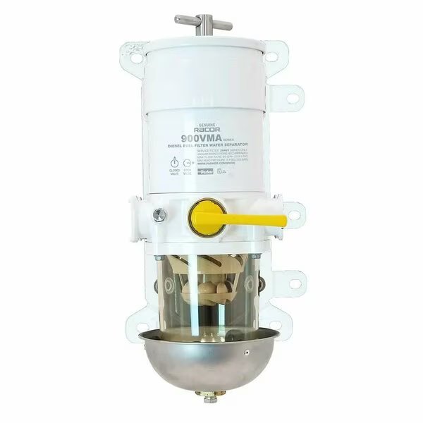 FF/WS WITH SHUT-OFF VALVE, Parker Racor, Mfr#: 900VMA10