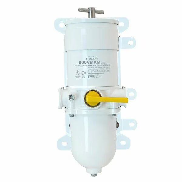 FF/WS WITH SHUT-OFF VALVE, Parker Racor, Mfr#: 900VMAM10