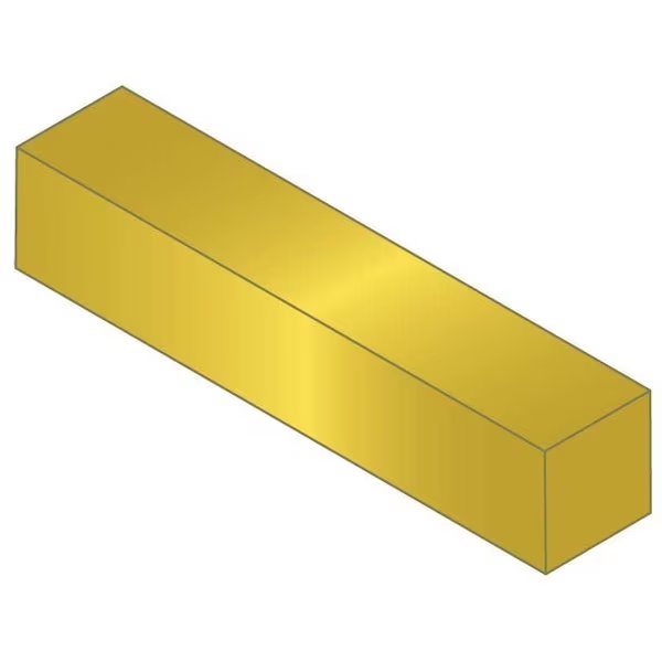 Key Stock Assortment, Brass, Plain, Heritage, Mfr#: 0601870187-12