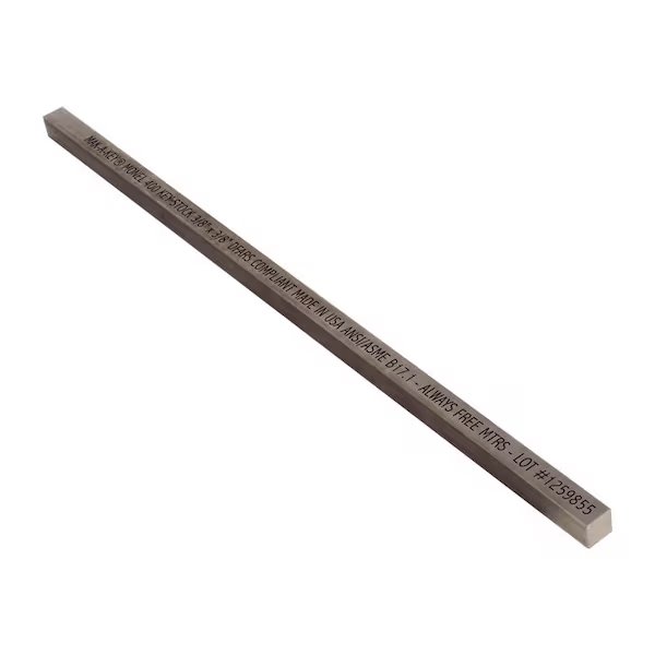 Key Stock Assortment, Monel, Plain, Heritage, Mfr#: 1003750375-12
